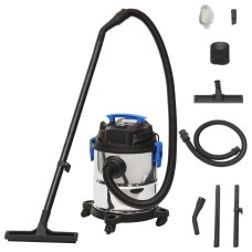 Ezüstszínű száraz-nedves porszívó 1200 w 20 l