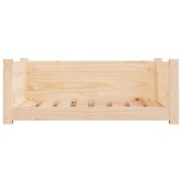 Tömör fenyőfa kutyaágy 75,5x55,5x28 cm Tömör fenyőfa kutyaágy 75,5x55,5x28 cm