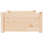 Tömör fenyőfa kutyaágy 75,5x55,5x28 cm Tömör fenyőfa kutyaágy 75,5x55,5x28 cm