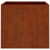 2 db corten acél növénytartó 32 x 30 x 29 cm