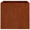 2 db corten acél növénytartó 32 x 30 x 29 cm
