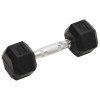 2 db összesen öntöttvas egykezes súlyzó 10 kg
