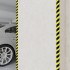 Sarokvédők 2 db sárga&fekete 4x3x100 cm pu