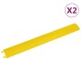 2 db sárga kábeltaposó 98,5 cm