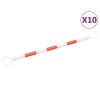 10 db abs kihúzható terelőbója-korlát 116-197 cm