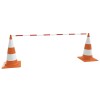 10 db abs kihúzható terelőbója-korlát 116-197 cm