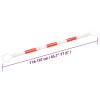 10 db abs kihúzható terelőbója-korlát 116-197 cm