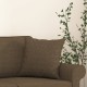 2 db barna szövet díszpárna 40 x 40 cm