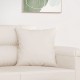 2 db bézs mikroszálas díszpárna 40 x 40 cm
