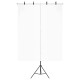 Fekete háttér állvány t-alakú 151x60x(70-200) cm Fekete háttér állvány t-alakú 151x60x(70-200) cm