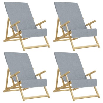 4 db szürke 400 gsm szövet strandtörölköző 60 x 135 cm