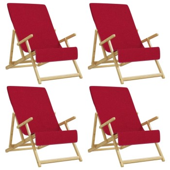4 db burgundi vörös 400 gsm szövet strandtörölköző 60 x 135 cm