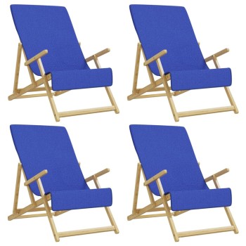 4 db királykék 400 gsm szövet strandtörölköző 60 x 135 cm