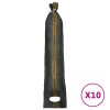 10 db sötétzöld hdpe homokzsákok 103 x 25 cm