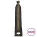 100 db sötétzöld hdpe homokzsák 103 x 25 cm