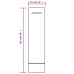 100 db sötétzöld hdpe homokzsák 103 x 25 cm