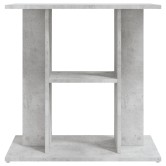 Betonszürke akváriumállvány 60 x 30 x 60 cm rétegelt fából Betonszürke akváriumállvány 60 x 30 x 60 cm rétegelt fából