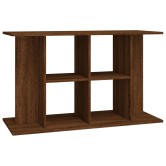 Barna tölgyszínű szerelt fa akváriumi állvány 100x40x60 cm Barna tölgyszínű szerelt fa akváriumi állvány 100x40x60 cm