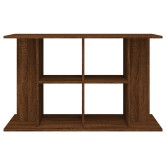 Barna tölgyszínű szerelt fa akváriumi állvány 100x40x60 cm Barna tölgyszínű szerelt fa akváriumi állvány 100x40x60 cm