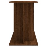 Barna tölgyszínű szerelt fa akváriumi állvány 120 x 40 x 60 cm Barna tölgyszínű szerelt fa akváriumi állvány 120 x 40 x 60 cm