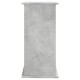 Betonszürke szerelt fa akváriumi állvány 81x36x73 cm