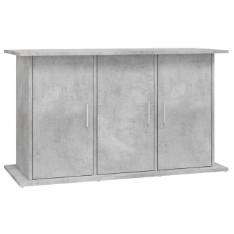 Betonszürke akváriumállvány 101 x 41 x 58 cm rétegelt fából