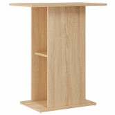 Sonoma tölgyfa akváriumállvány 60,5 x 36 x 72,5 cm rétegelt fából
