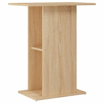 Sonoma tölgyfa akváriumállvány 60,5 x 36 x 72,5 cm rétegelt fából