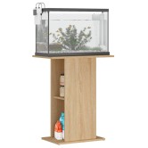 Sonoma tölgyfa akváriumállvány 60,5 x 36 x 72,5 cm rétegelt fából