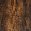 6 szintes füstös tölgy színű szerelt fa pékállvány 90x40x180cm