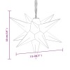 10 db fehér karácsonyi lámpa led-del 10 cm
