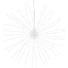 4 db karácsonyi hideg fehér csillagfény 140 db led 17 cm