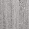 Szürke sonoma színű szerelt fa cipőpolc 102 x 35 x 55 cm