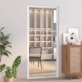 Fehér esg üveg és alumínium beltéri ajtó 93 x 201,5 cm