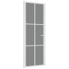 Fehér esg üveg és alumínium beltéri ajtó 76 x 201,5 cm