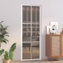 Fehér esg üveg és alumínium beltéri ajtó 76 x 201,5 cm