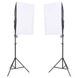 Fotóstúdió szett fénykészlettel/háttérképernyővel/reflektorral