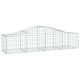10 db íves horganyzott vas gabion kosár 200x50x40/60 cm 10 db íves horganyzott vas gabion kosár 200x50x40/60 cm