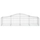 10 db íves horganyzott vas gabion kosár 200x50x40/60 cm 10 db íves horganyzott vas gabion kosár 200x50x40/60 cm