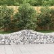 10 db íves horganyzott vas gabion kosár 200x50x40/60 cm 10 db íves horganyzott vas gabion kosár 200x50x40/60 cm