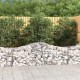 12 db íves horganyzott vas gabion kosár 200x50x60/80 cm