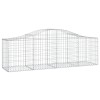 13 db íves horganyzott vas gabion kosár 200x50x60/80 cm