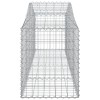 13 db íves horganyzott vas gabion kosár 200x50x60/80 cm