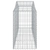 50 db íves horganyzott vas gabion kosár 200x50x80/100 cm