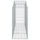 10 db íves horganyzott vas gabion kosár 200 x 50 x 100/120 cm 10 db íves horganyzott vas gabion kosár 200 x 50 x 100/120 cm