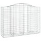 10 db íves horganyzott vas gabion kosár 200x50x140/160 cm 10 db íves horganyzott vas gabion kosár 200x50x140/160 cm