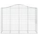 10 db íves horganyzott vas gabion kosár 200x50x140/160 cm 10 db íves horganyzott vas gabion kosár 200x50x140/160 cm