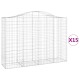 15 db íves horganyzott vas gabion kosár 200x50x140/160 cm 15 db íves horganyzott vas gabion kosár 200x50x140/160 cm