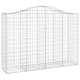 15 db íves horganyzott vas gabion kosár 200x50x140/160 cm 15 db íves horganyzott vas gabion kosár 200x50x140/160 cm