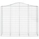 10 db íves horganyzott vas gabion kosár 200x50x160/180 cm 10 db íves horganyzott vas gabion kosár 200x50x160/180 cm